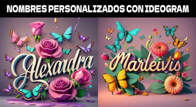 En esta nota podrás descargar nombres en 3D personalizados con Ideogram.