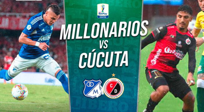 Millonarios y Cúcuta luchan por un lugar en la final de la Copa Colombia.
