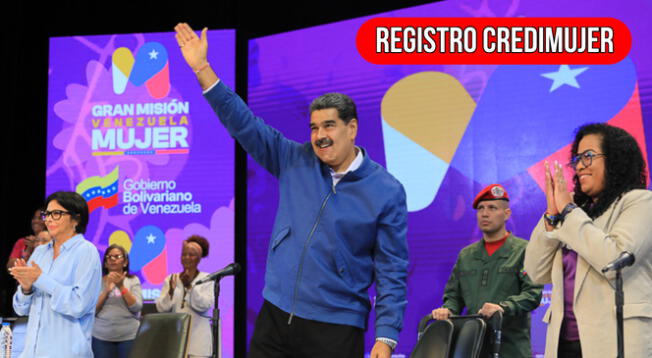 Pasos para realizar el registro en Credimujer, programa anunciado por el régimen en Venezuela.
