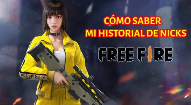 Conoce cómo es posible saber el historial de nick en Free Fire con una herramienta gratuita.