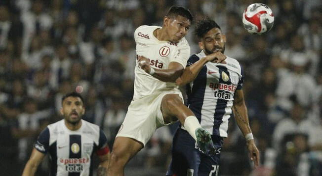 Edison Flores enfrentó a Alianza Lima con Universitario en el Torneo Clausura 2023.