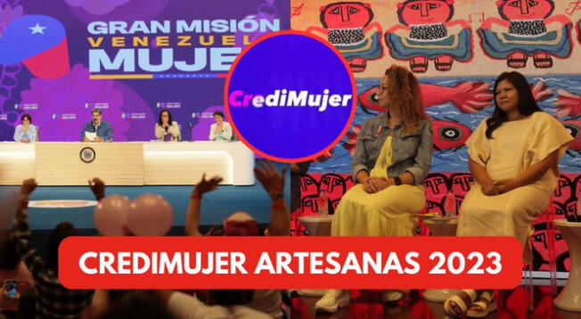 Revisa AQUÍ cómo registrarte en Credimujer Artesanas Venezuela 2023.