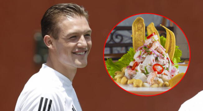 El futbolista Oliver Sonne habló sobre la comida peruana y cómo lo influenció su abuela.