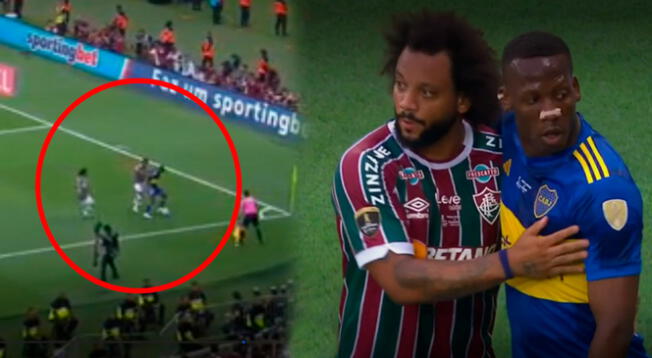 Marcelo felicitó la gran acción de Luis Advíncula en la Copa Libertadores