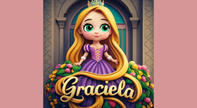 Nombre personalizado Graciela en 3D con Inteligencia Artificial. Nombre personalizado Graciela en 3D con Inteligencia Artificial.