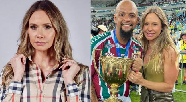 Conoce quién es Roberta Nagel, la esposa de Felipe Melo, campeón de la Copa Libertadores 2023 con Fluminense vs. Boca Juniors.