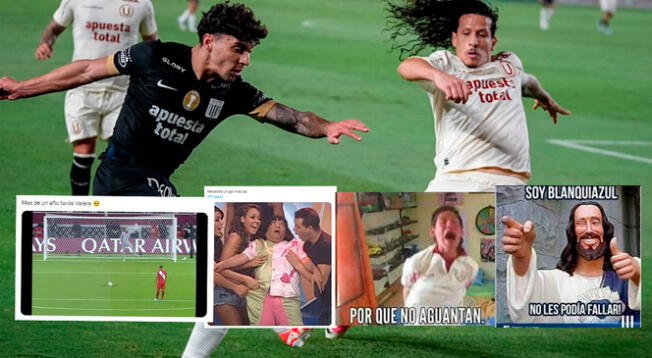 Alianza Lima empató a Universitario a los 95+ minutos. ¡El clásico peruano encendió las redes!