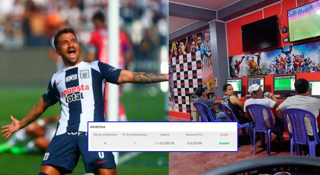 El hincha peruano apostó los 2000 soles que tenía y logró ganar 9000 soles en minutos.