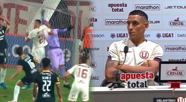 Valera reveló su sentir luego que el árbitro anulara su gol ante Alianza: "Hay que respetar"
