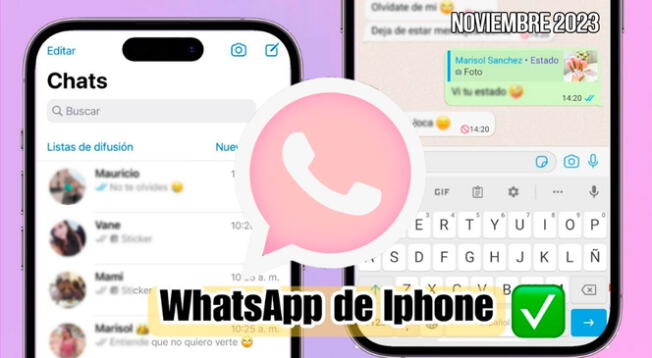 Descarga gratis la última versión de WhatsApp estilo iPhone para tu Android.