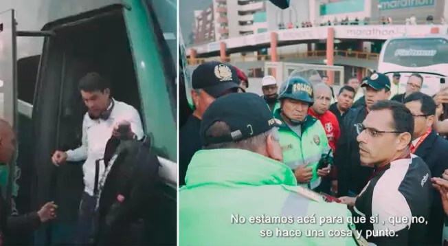 Alianza Lima mostró incidente que sufrió el bus íntimo antes de ingrear al Monumental