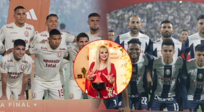 Agatha Lys revela su predicción para el partido de la final entre Alianza Lima y Universitario.