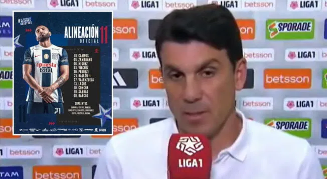 Mauricio Larriera jugará por primera vez con línea de tres en Alianza Lima.