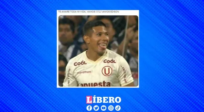 Los hinchas de Universitario celebraron el gol Edison Flores en el minuto 3.