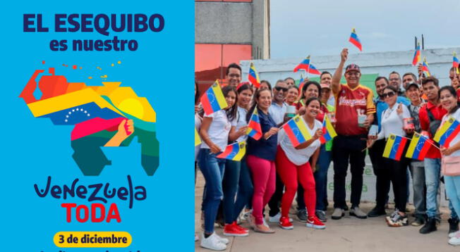 El 3 de diciembre se llevará a cabo el Referéndum Consultivo por el territorio El Esequibo.