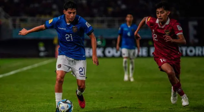 Ecuador e Indonesia se enfrentaron en el Estadio Gelora Bung Tomo.