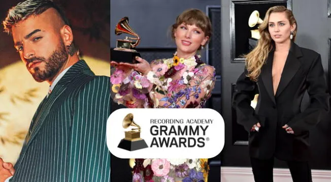 Conoce la lista completa de nominados a los Grammy 2024: Maluma, Taylor Swift y más.