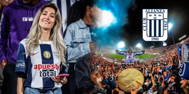 Giuli Cunha, esposa de Hernán Barcos, se tatuó el año de fundación de Alianza Lima, tras perder la final 2023 ante Universitario.