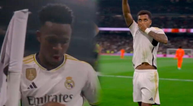 Vinicius sella doblete y Rodrygo pone el 4-0 de Real Madrid ante Valencia