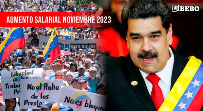 Revisa más información sobre el aumento salarial en Venezuela para noviembre 2023.