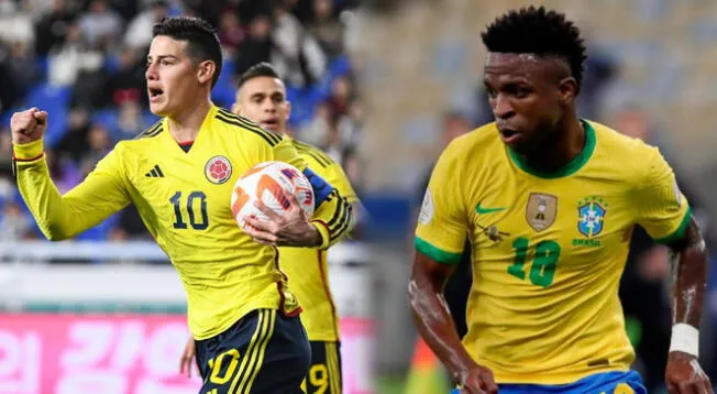 Colombia vs Brasil por la fecha 5 de las Eliminatorias Sudamericanas 2026