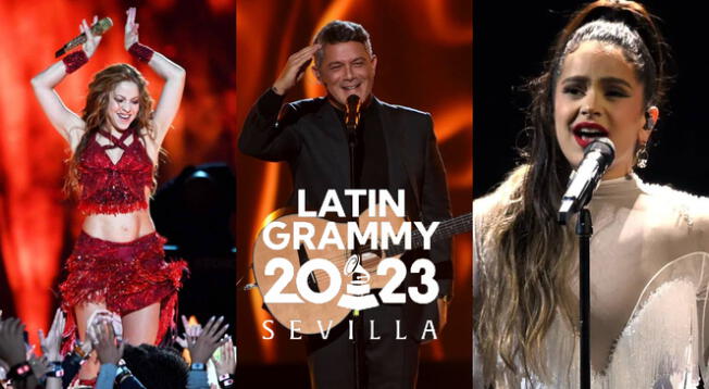Canales para ver EN VIVO la gala de los Latin Grammy 2023 con Rosalía, Shakira y más.