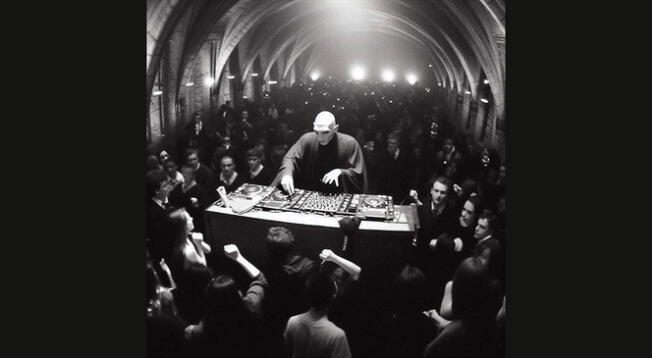 Voldemort se animó a hacerla de DJ en el evento.