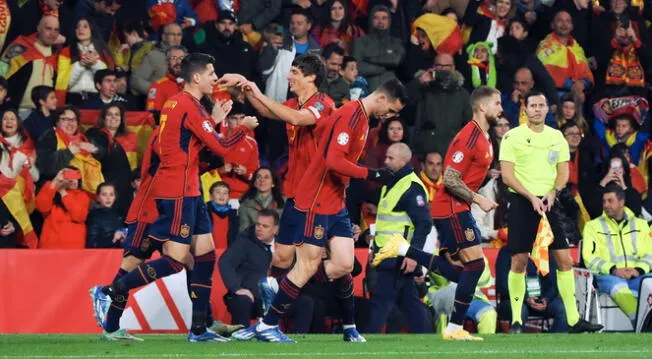 España sumó su séptima victoria en las Eliminatorias a la Euro 2024.