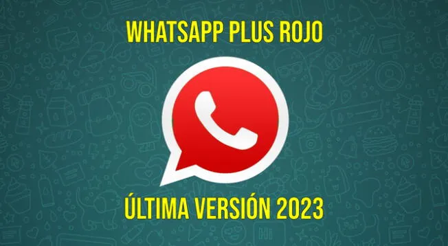 Instala la última versión de WhatsApp Plus Rojo en tu celular en simples pasos.
