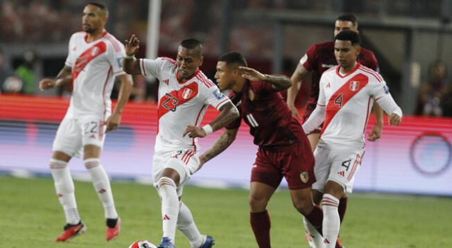 Perú y Venezuela jugaron en el Estadio Nacional.