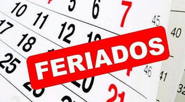 Revisa la lista de feriados en el Perú para el mes de diciembre.