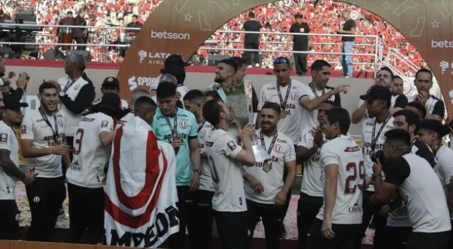 Universitario salió campeón de la Liga 1 2023.
