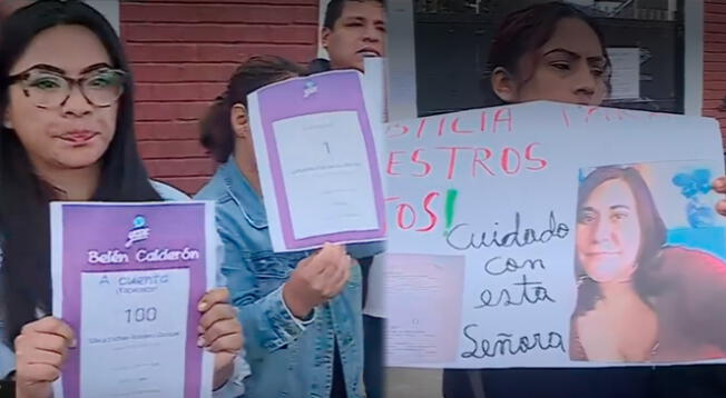 Tesorera de un colegio en Villa El Salvador se gastó casi 7 mil soles y deja a escolares sin fiesta de promoción.