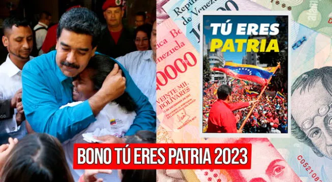 Conoce la fecha de llegada y el monto del Bono Tú Eres Patria que se entregará en noviembre en Venezuela.