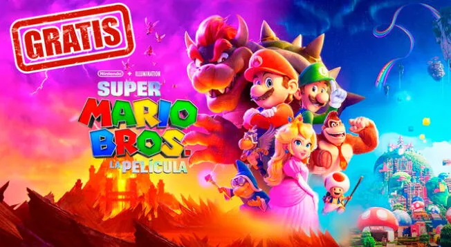 'Super Mario Bros, la Película' se estrena en servicio de streaming: así puedes verla GRATIS