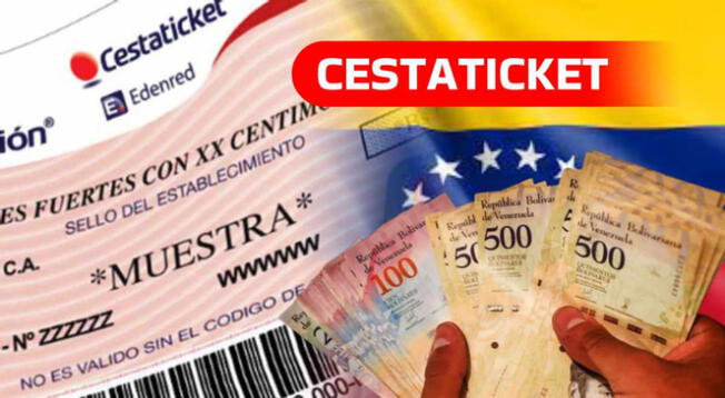 El Cestaticket ya comenzó a pagarse y miles de ciudadanos son los beneficiados.