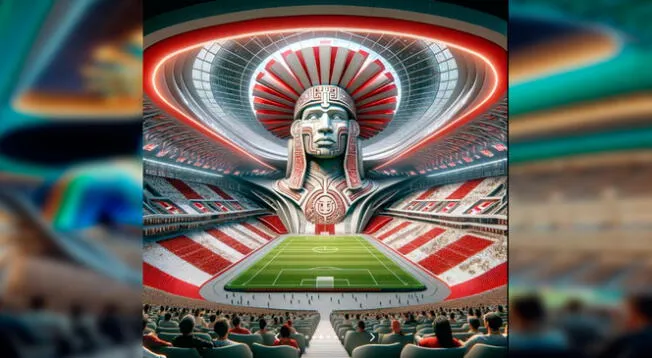 Uno de los estadios más imponentes, fue crado por IdeoGram.