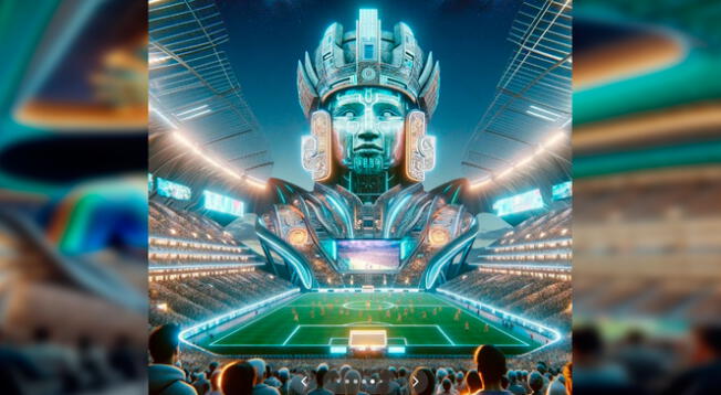 ¿Qué te parece este diseño del Estadio Nacional según una IA?