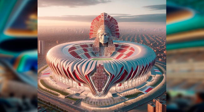 En 2050 tendremos uno de los estadios más increíbles, según la IA.
