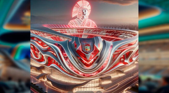 En el 2050, el Estadio Nacional luciría imponente.