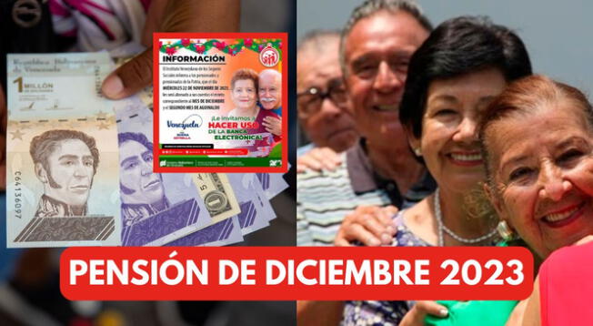 IVSS pago de pensión diciembre 2023