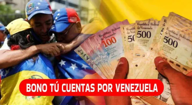 El Bono Tú cuentas por Venezuela ha ganado mucha popularidad en las redes sociales.