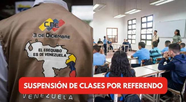 Revisa AQUÍ la información disponible sobre la suspensión de clases en Venezuela.