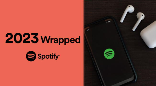 El top 10 de canciones más escuchadas mundialmente en el resumen anual de Spotify Wrapped 2023.