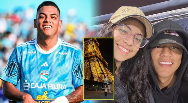 Joao Grimaldo, jugador de Sporting Cristal, disfruta de sus vacaciones fuera del Perú.