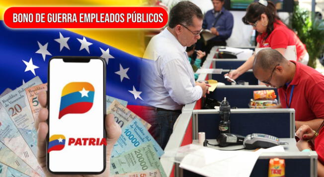 Bono de Guerra Económica para empleados públicos: últimas noticias sobre el pago vía Patria.