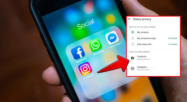 Pasos y guía completa para compartir historias de WhatsApp en Instagram y Facebook al mismo tiempo.