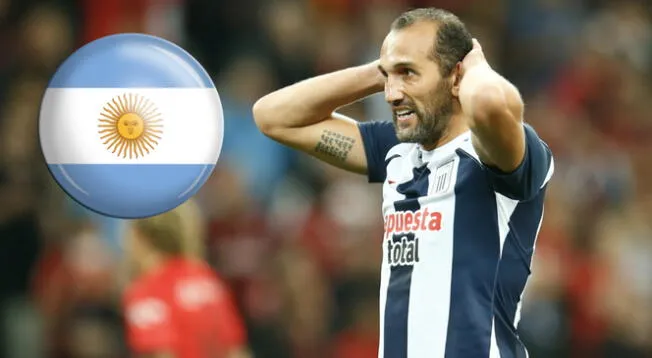 Prensa argentina resaltó la próxima renovación de Hernán Barcos con Alianza Lima