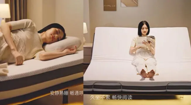 Xioami sorprende al mundo con su nueva cama inteligente, la cual evitará el ronquido y se convierte en sofá con una app.