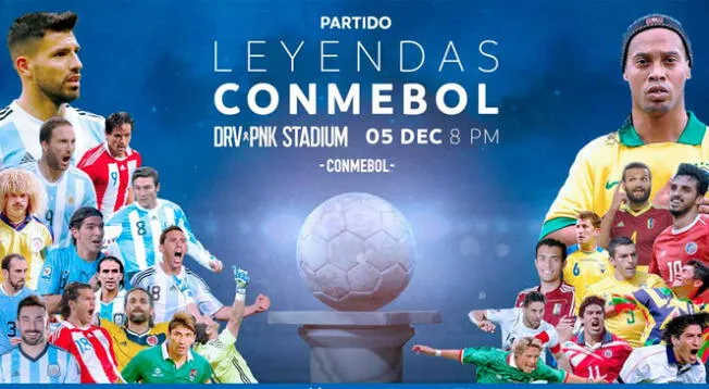 Partidos de Leyendas CONMEBOL
